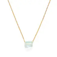 Healing Stones Aquamarine Necklace