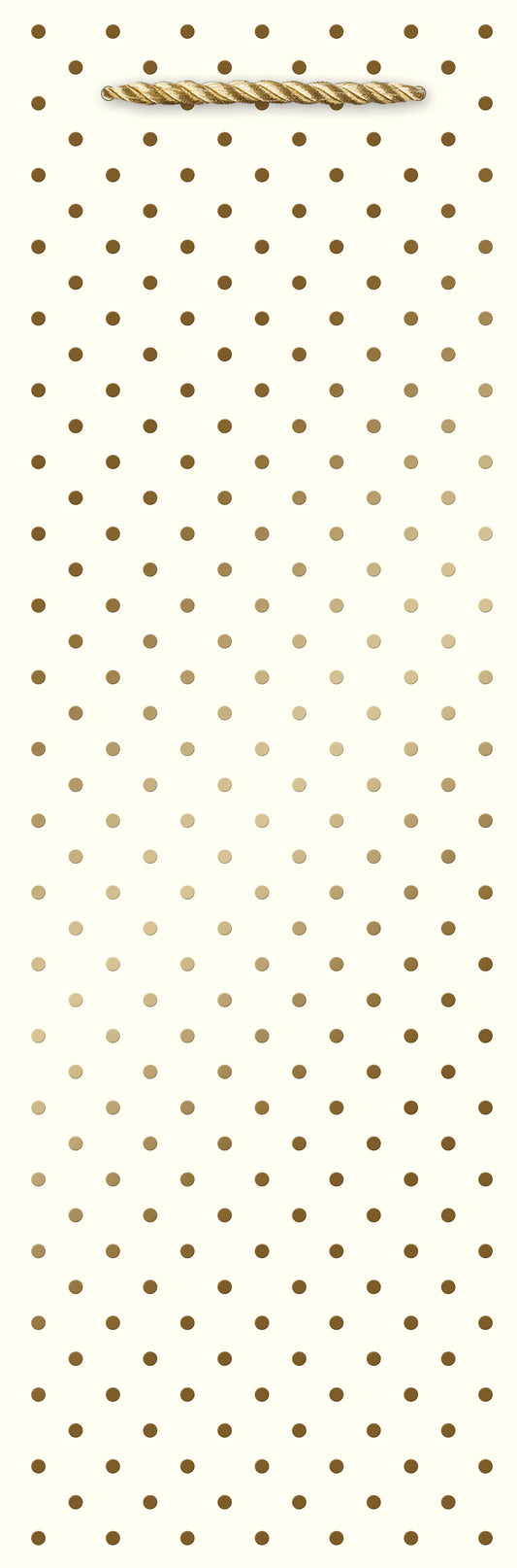 Gold Swiss Dots-Cream Wine Bag