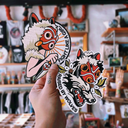 #126 Mononoke Raised By Wolves Patch