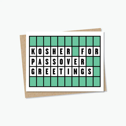 Kosher For Passover Card