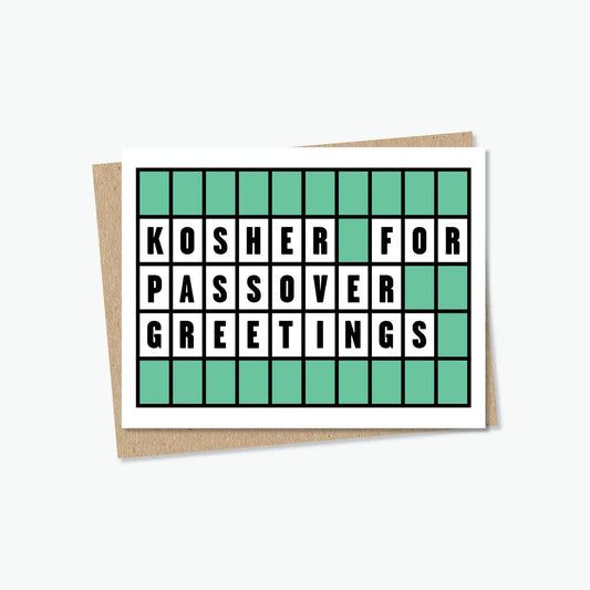 Kosher For Passover Card