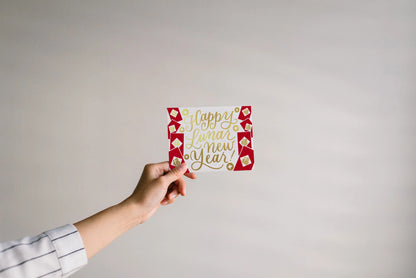 New Year Red Pockets Card