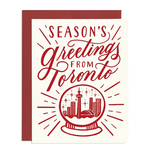 Toronto Snowglobe Cards