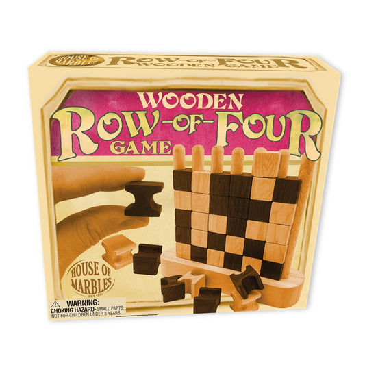 Wood Row-of-Four Game