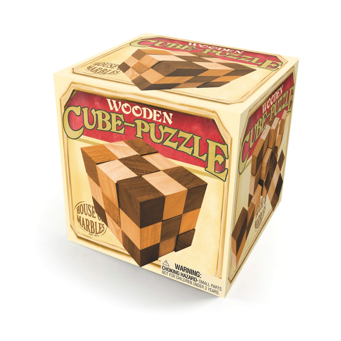 Wooden Cube Puzzle