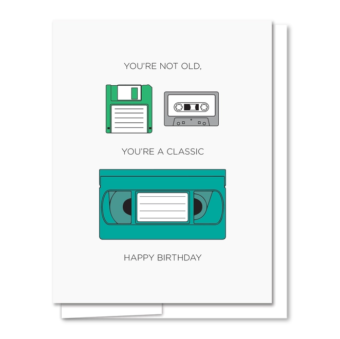 Classic Birthday Letterpress Card