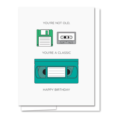 Classic Birthday Letterpress Card