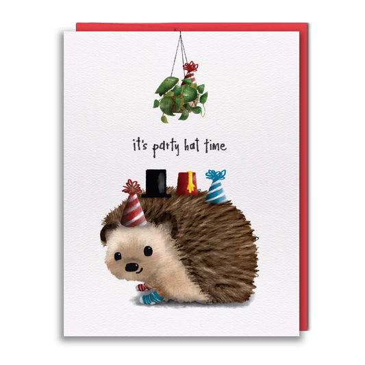 Party Hat Time Card