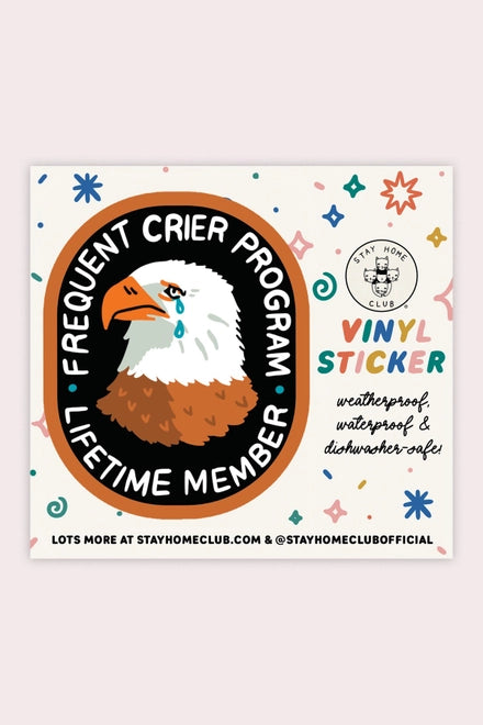 S64 Frequent Crier Vinyl Sticker