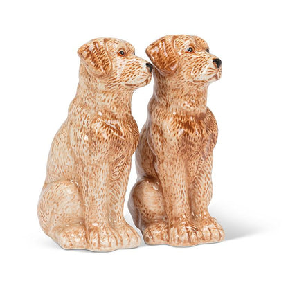 Retriever Salt & Pepper Shakers