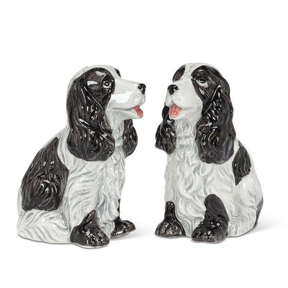 Spaniel Salt & Pepper Shakers