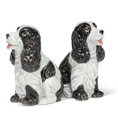 Spaniel Salt & Pepper Shakers