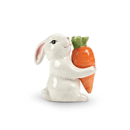 Bunny + Carrot Salt & Pepper Set