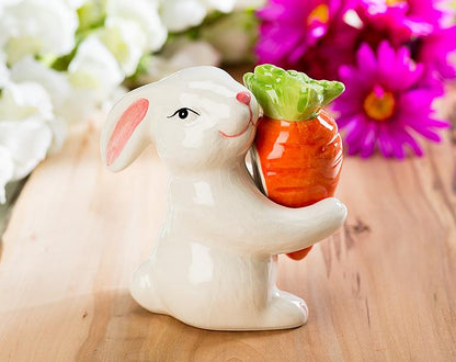 Bunny + Carrot Salt & Pepper Set