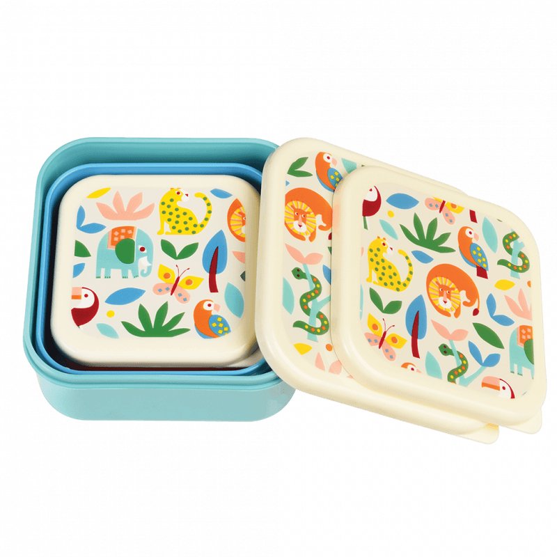 Wild Wonders Snack Boxes Set of 3