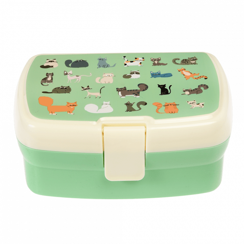 Nine Lives Lunch Box With Tray