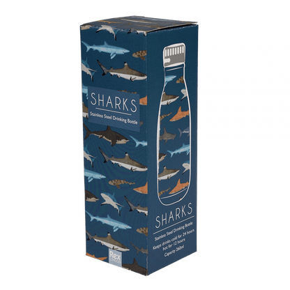 Sharks Stainless Steel Water Bottle