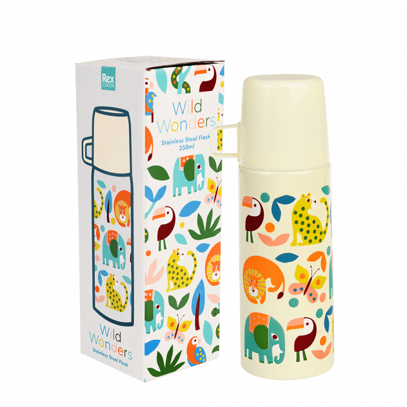 Wild Wonders Flask and Cup