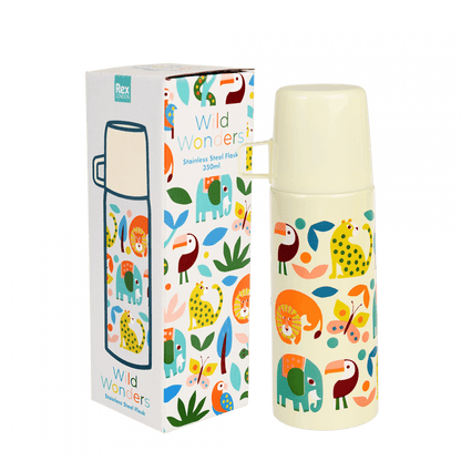 Wild Wonders Flask and Cup