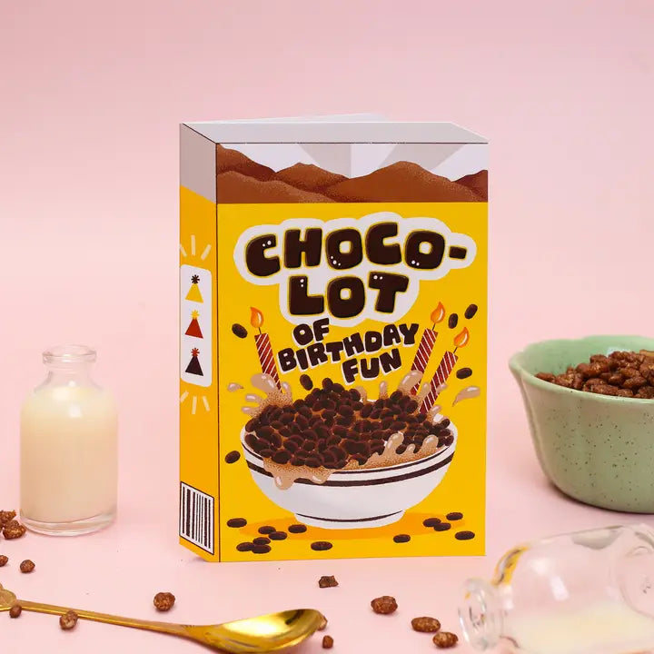 Choco-Lot Funny Birthday Card