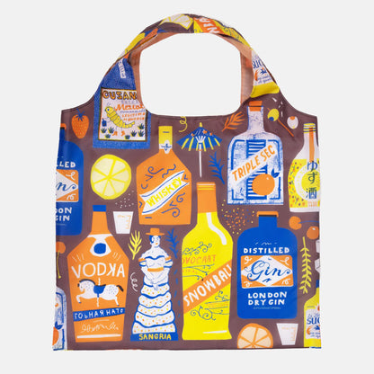 Art Sack - Printed Peanut Cocktails Reusable Shopping Bag