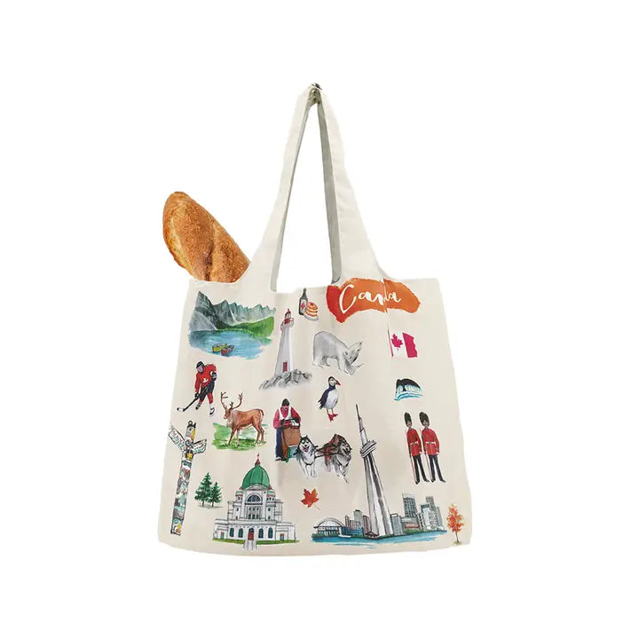 Canadian Landscapes Fold Up Tote Bag