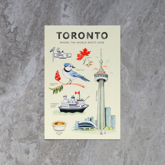 Toronto Icons: Blue Jay Postcard