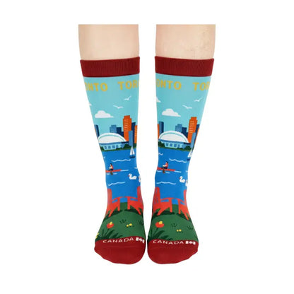 Toronto Scenic Crew Socks