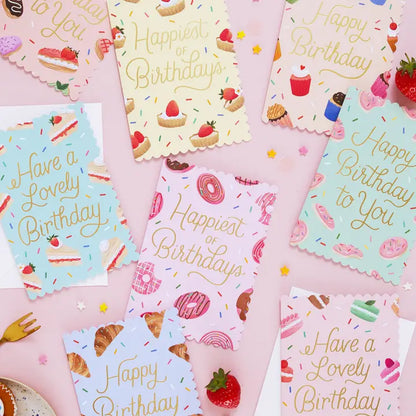 Eclair Birthday Card