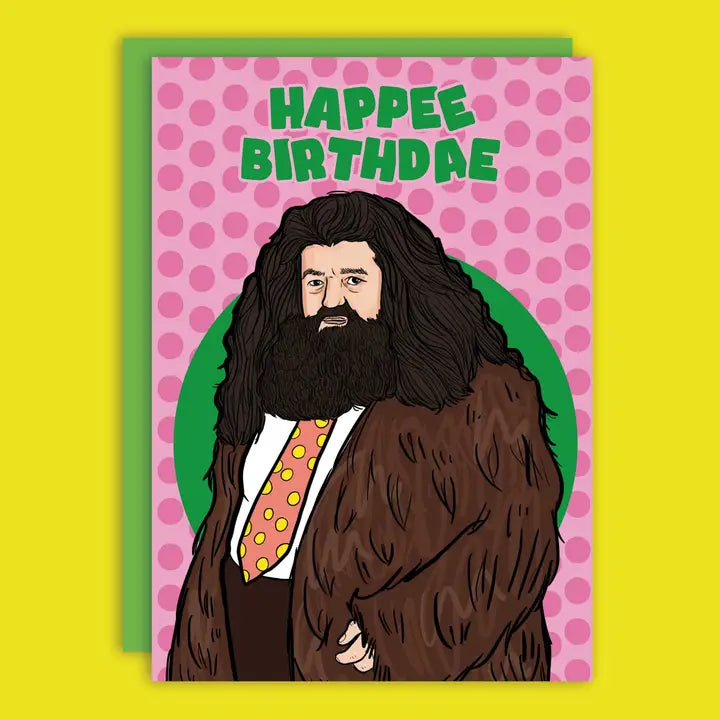 Happee Birthdae Birthday Funny Greeting Card