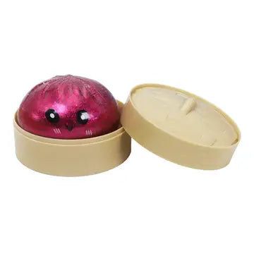 Metallic Glitter Bao Bun Dumpling Squishy Toy
