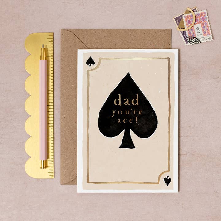 Ace Dad Card Greeting Card