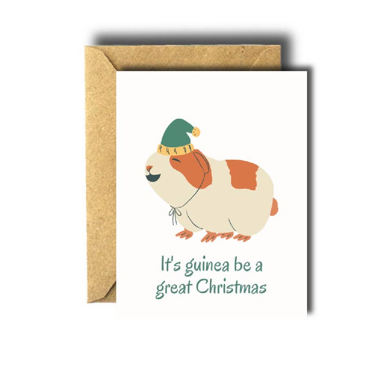 It' Guinea Be a Great Christmas Holiday Card