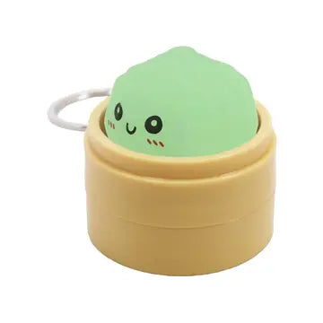 Bao Bun Dumpling Light-Up Keychain