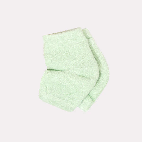 Moisturizing Heel Socks Green