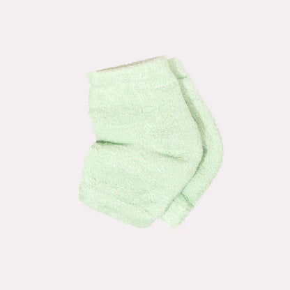 Moisturizing Heel Socks Green