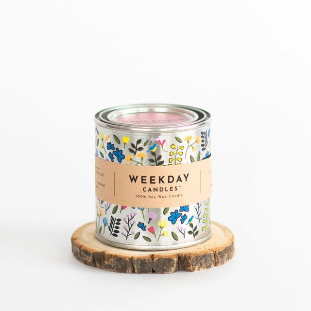 Paint Tin Candle | Home Decor | Alpine Meadow | Honeysuckle