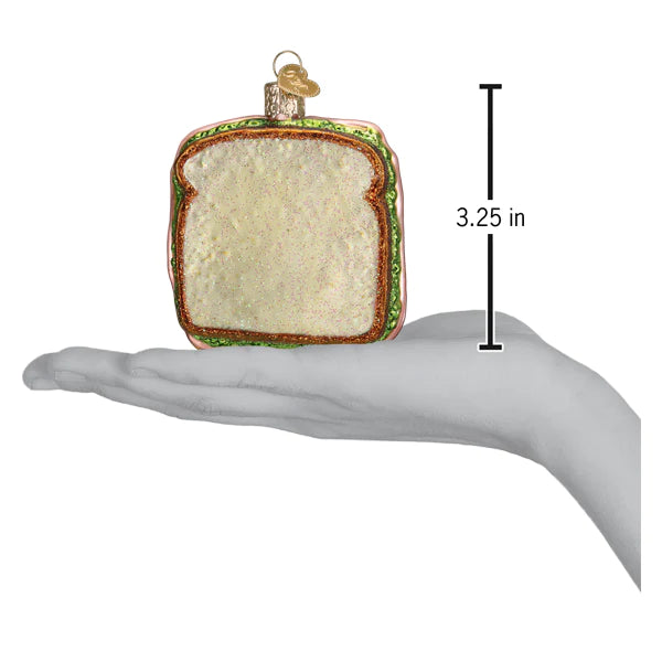 Ham And Cheese Sandwich Ornament