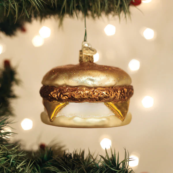 Breakfast Sandwich Ornament