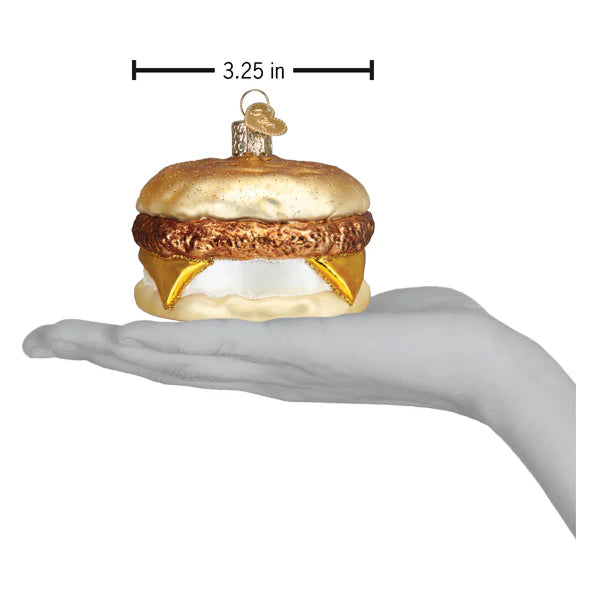 Breakfast Sandwich Ornament