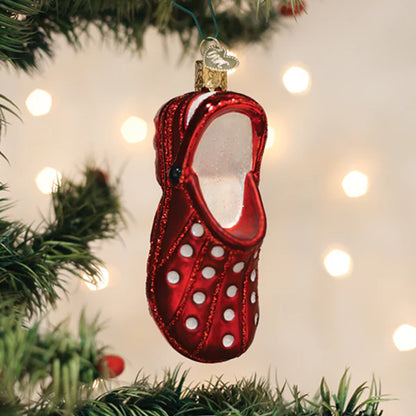 Rubber Clog Ornament