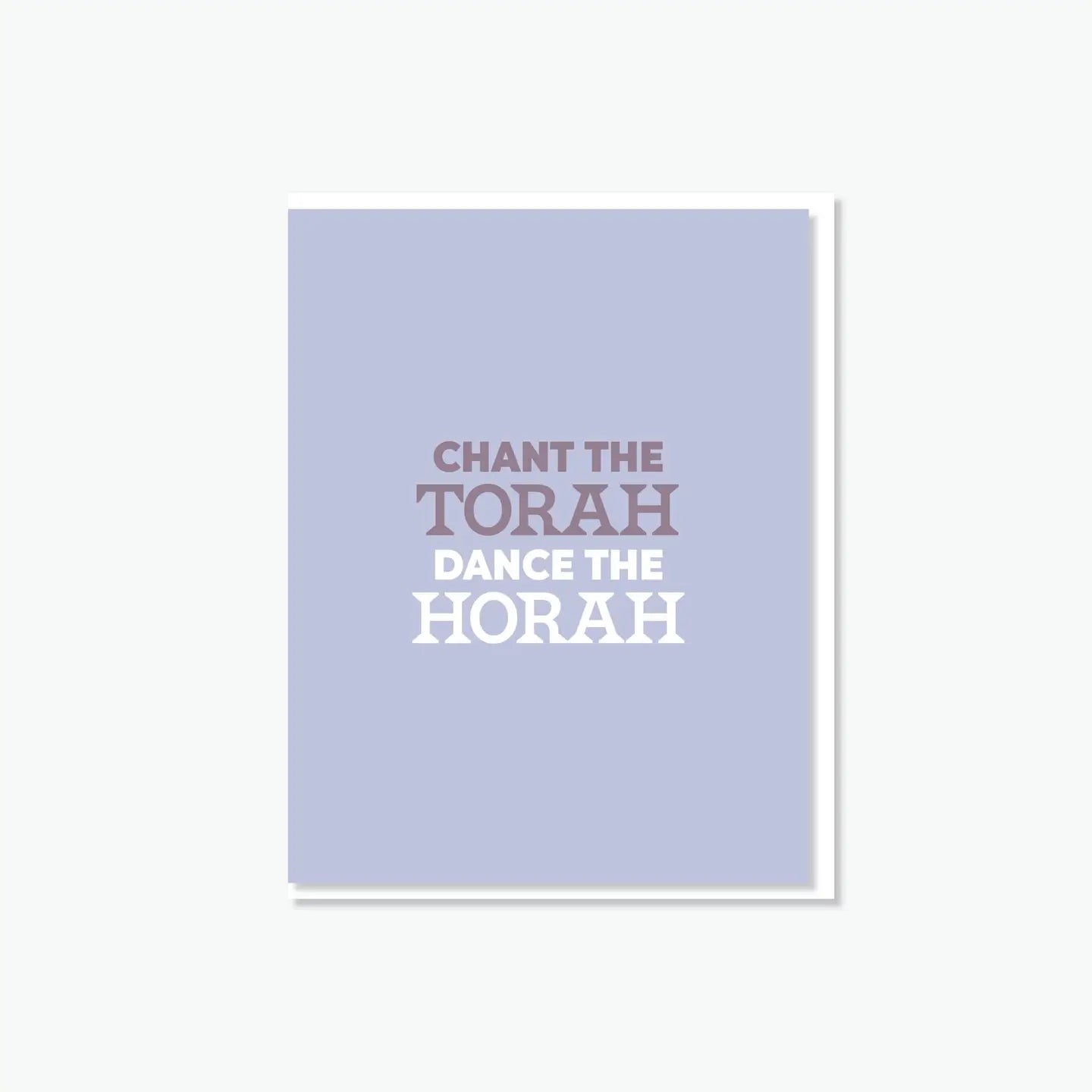 Torah Horah Card