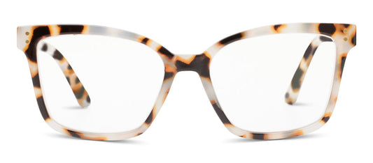 Octavia Chai Tortoise Square Blue Light Glasses