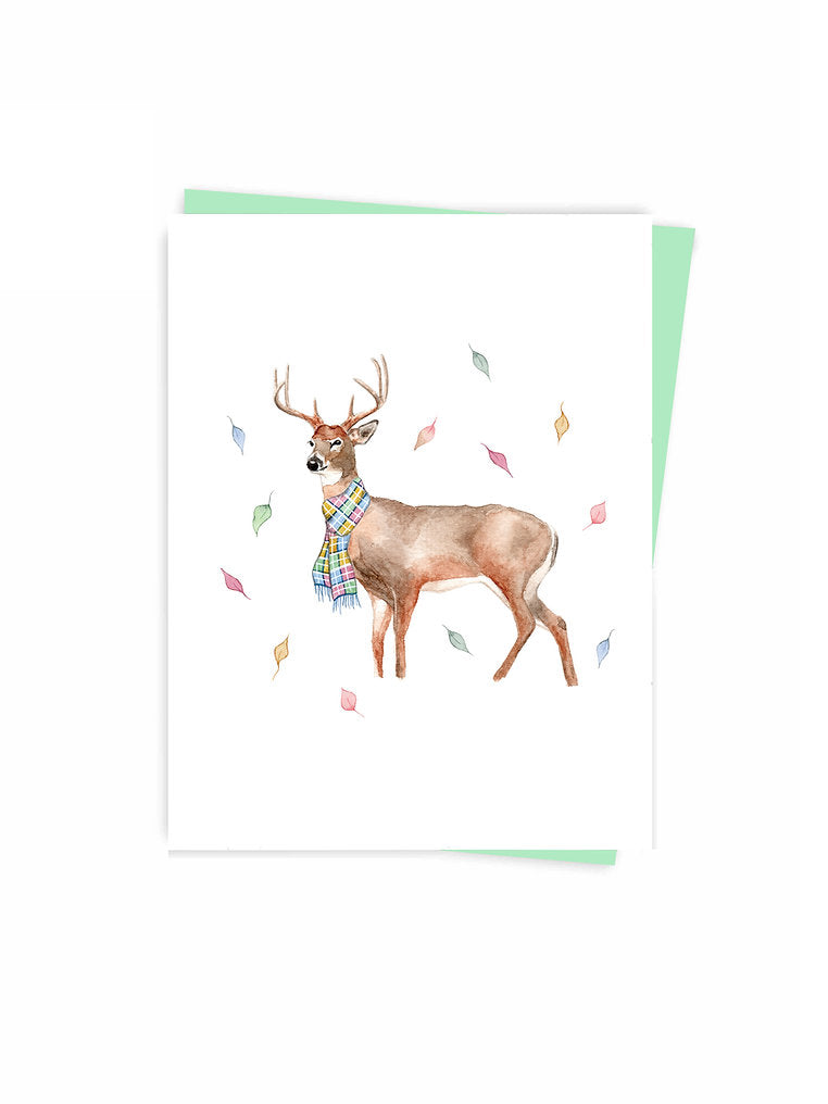 Automn Deer Card