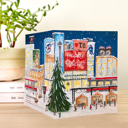 Toronto Yonge & Dundas Wraparound Holiday Boxed Cards