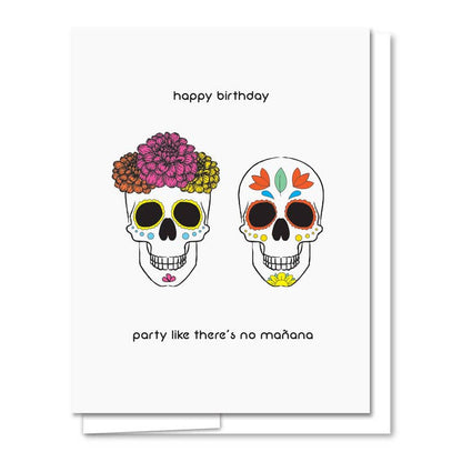 Mañana Birthday Letterpress Card