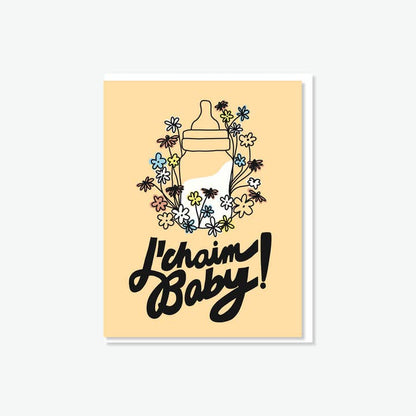 L'chaim Baby Card