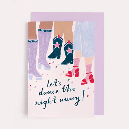 Dancers Birthday Card