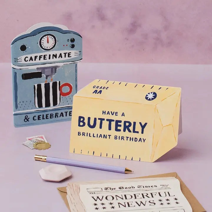 Butter Birthday Card