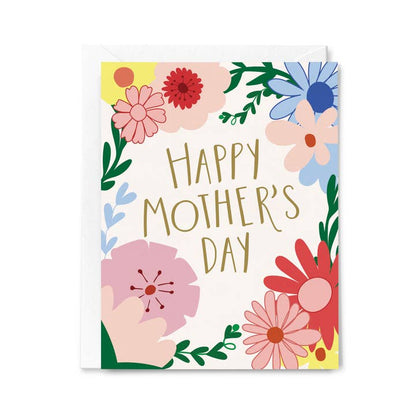 Mother's Day Floral Greeting Card